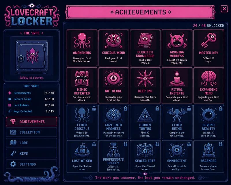 Lovecraft Locker 成就收集 场景图 4