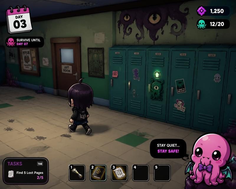Lovecraft Locker 区域选择 场景图 7